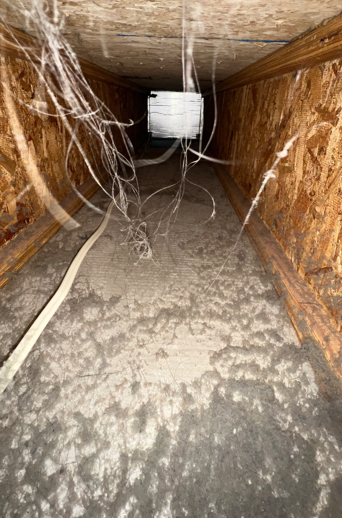 Furnace and duct cleaning - before