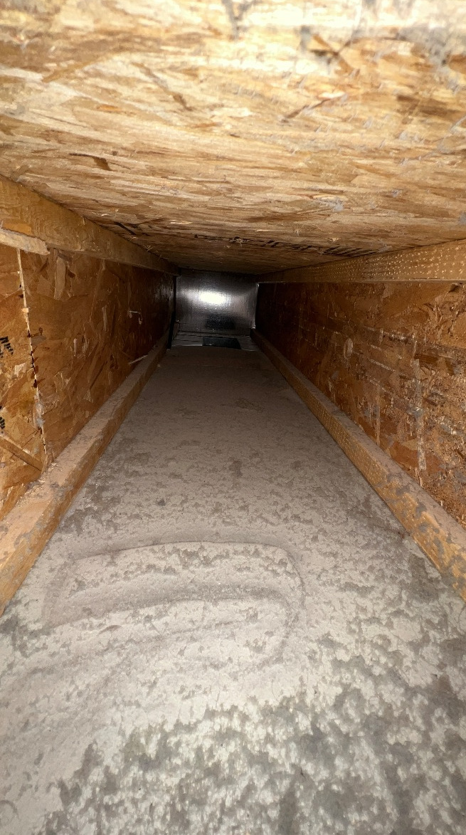Furnace and duct cleaning - before